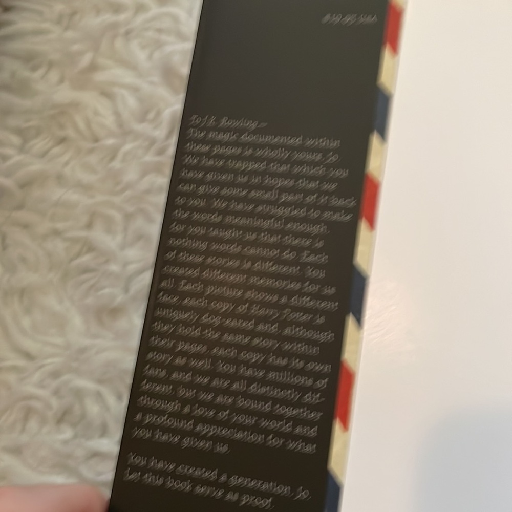 Dear Mr. Potter Book - Picture 4 of 5